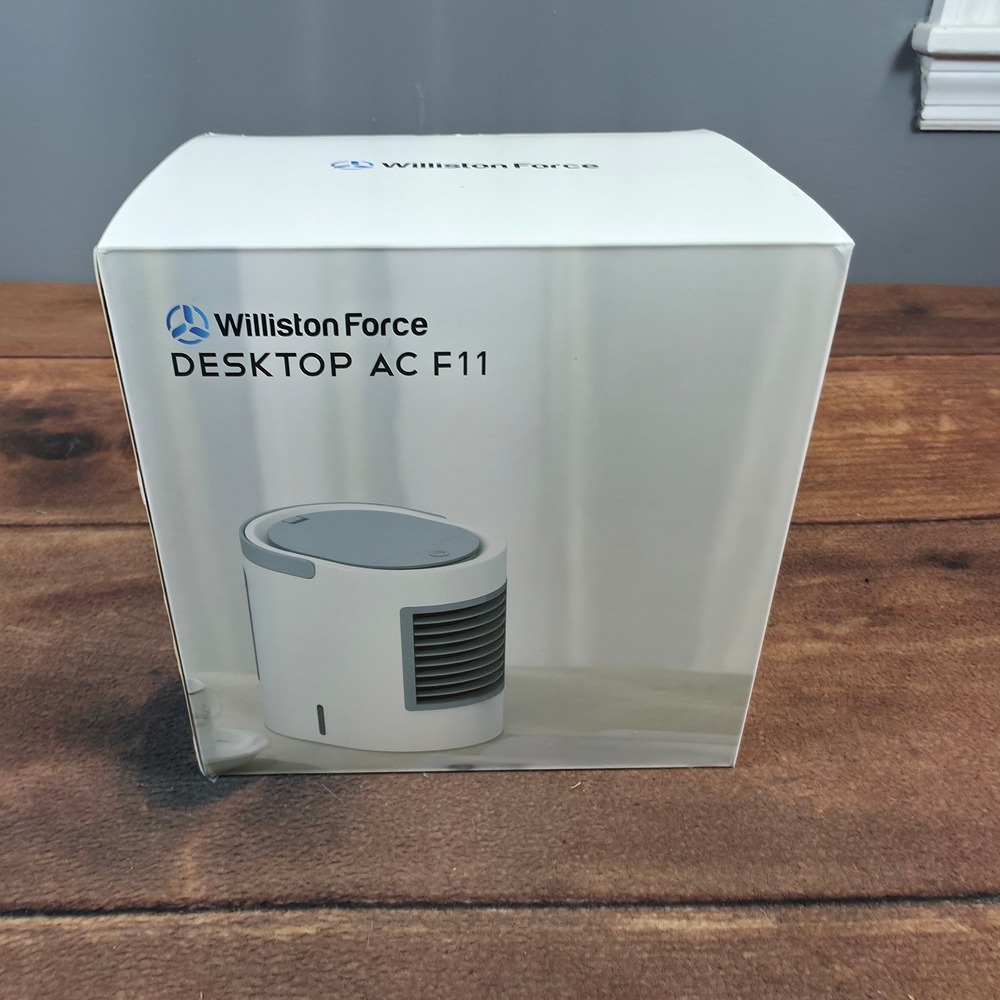 Williston Force Desktop AC F11 Personal Cooler OS White New Portable USB Fan